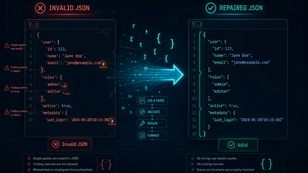Validate and Repair JSON Online: A Practical Guide